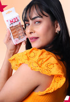 Coral Love Press-On Nails – Coral Pink Squoval Nails (Set of 30)