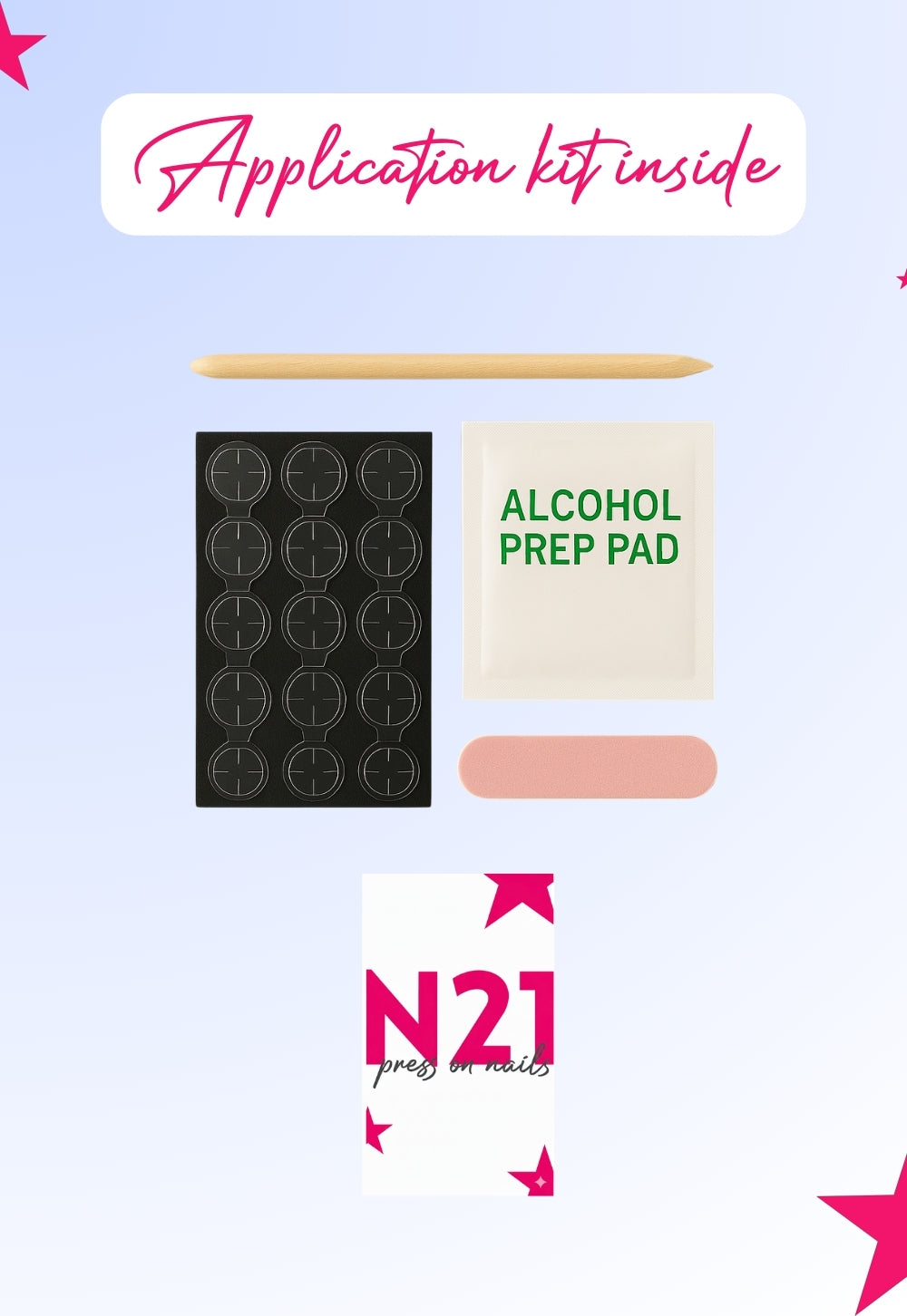 Cotton Clouds Press-On Nails (Set of 30) | Soft White Squoval Nails