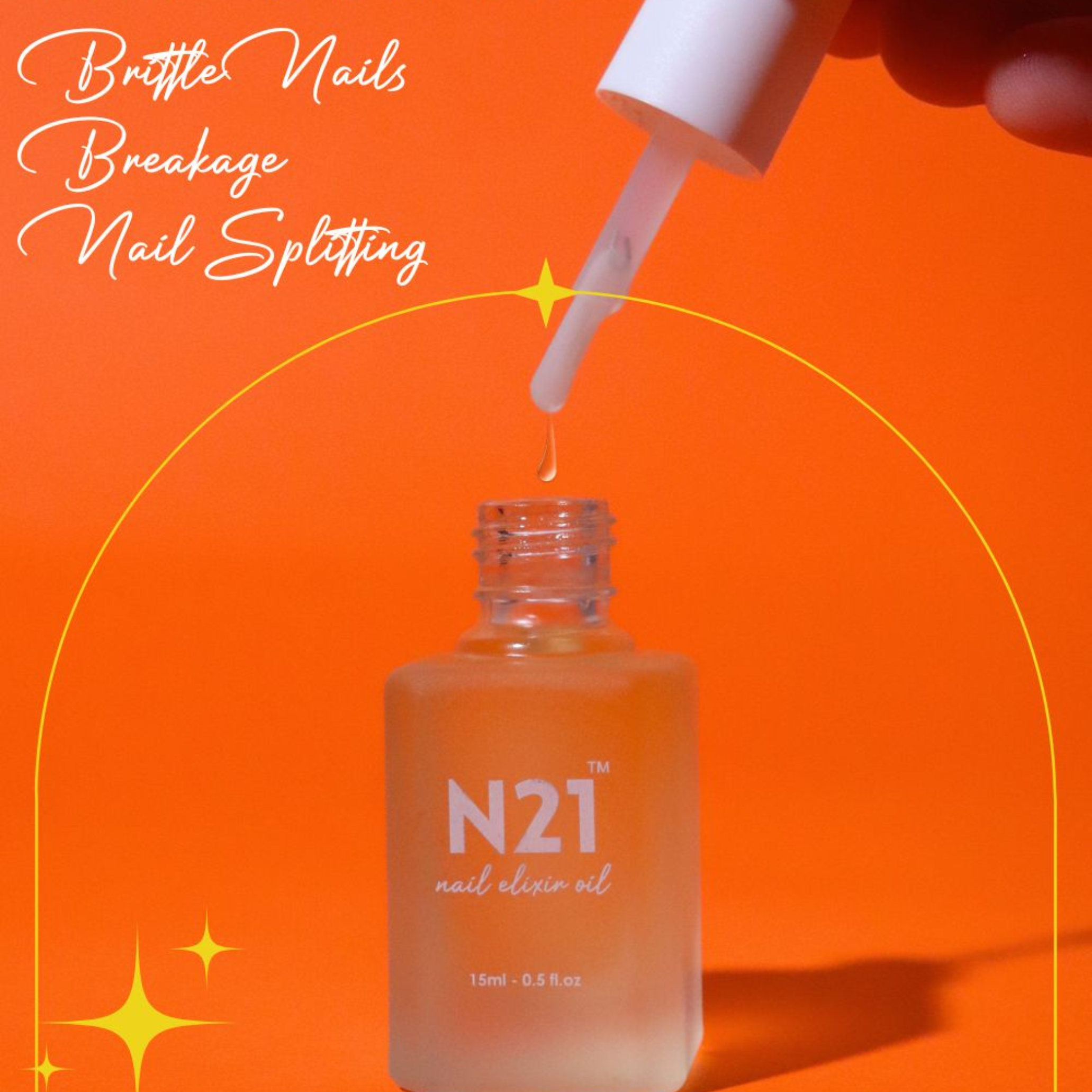 Nail Elixir Oil – Hydrating Cuticle & Nail Care Oil for Stronger, Healthy Nails