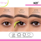 N21™ Lash Magic No-Glue Press-On Lashes (10–12mm Wispy), 36 Lash Cluster Pieces