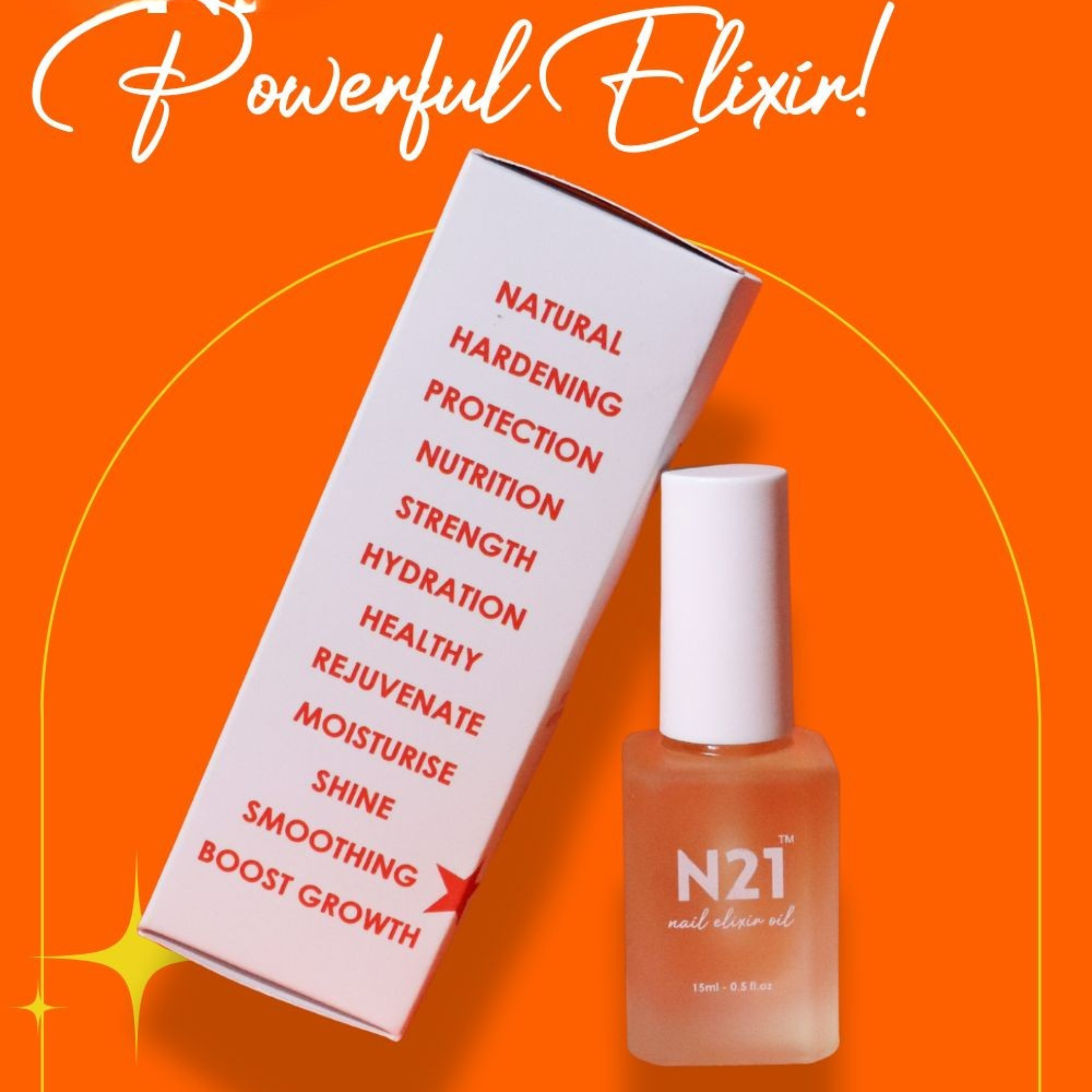 Nail Elixir Oil – Hydrating Cuticle & Nail Care Oil for Stronger, Healthy Nails