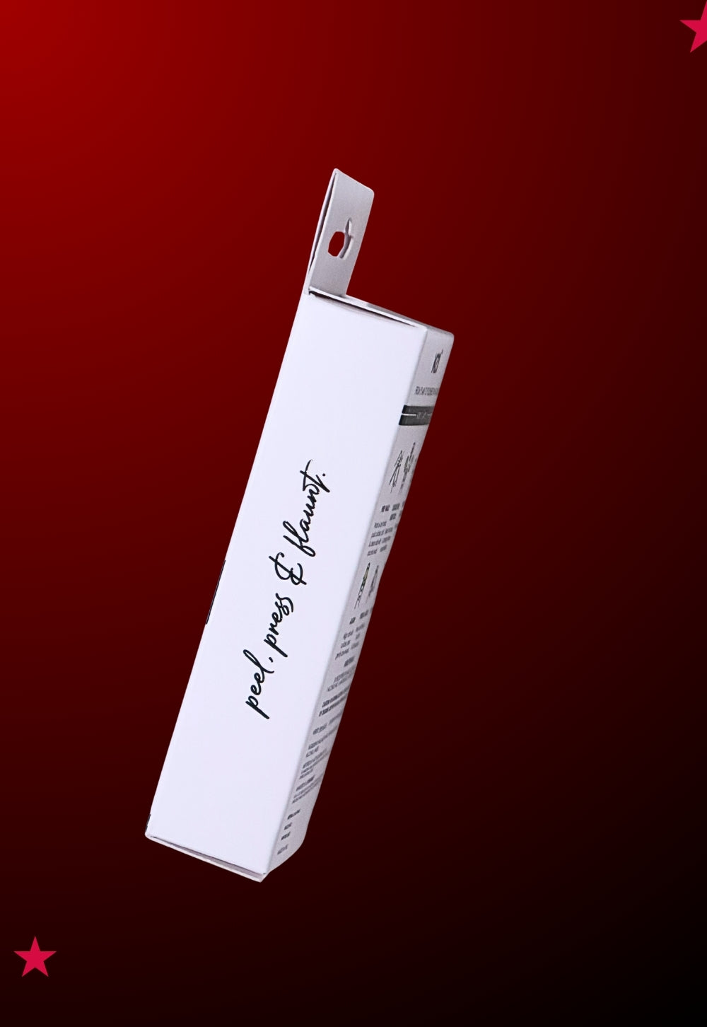 Jolly Red Press-On Nails – Medium Squoval Holiday Red Press On Nails