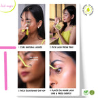 N21™ Lash Magic No-Glue Press-On Lashes (10–12mm Wispy), 36 Lash Cluster Pieces