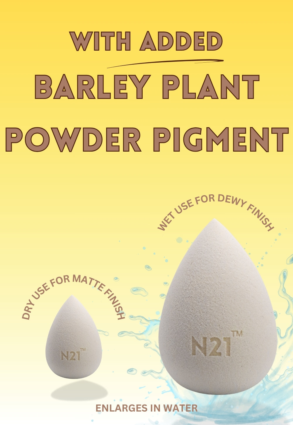 Baetini Beauty Sponge – Soft Makeup Blender for Flawless Foundation & Concealer