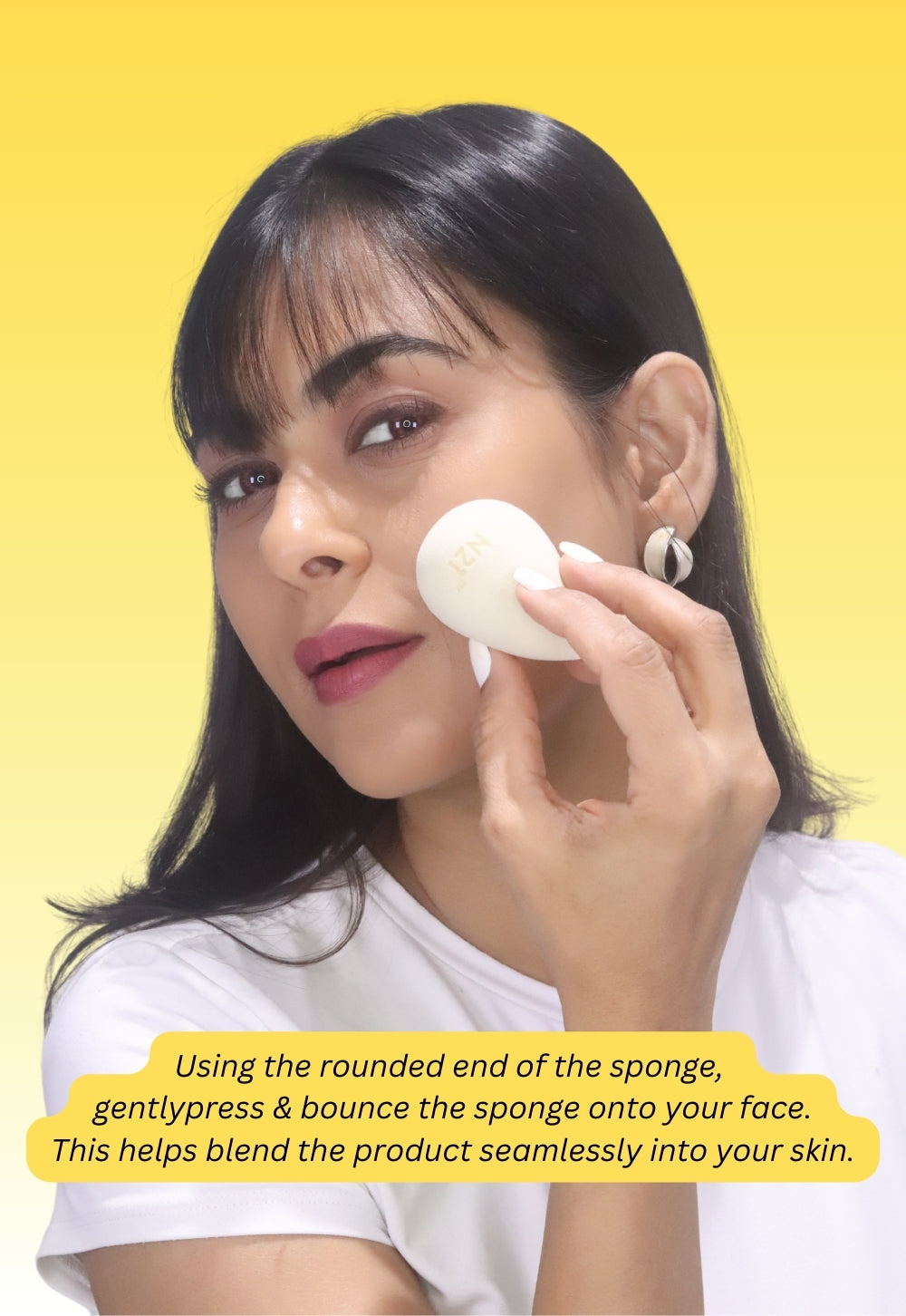 Baetini Beauty Sponge – Soft Makeup Blender for Flawless Foundation & Concealer