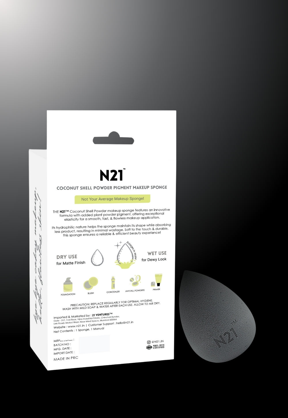 Cocotini Beauty Sponge – Premium Makeup Blender for Flawless Finish