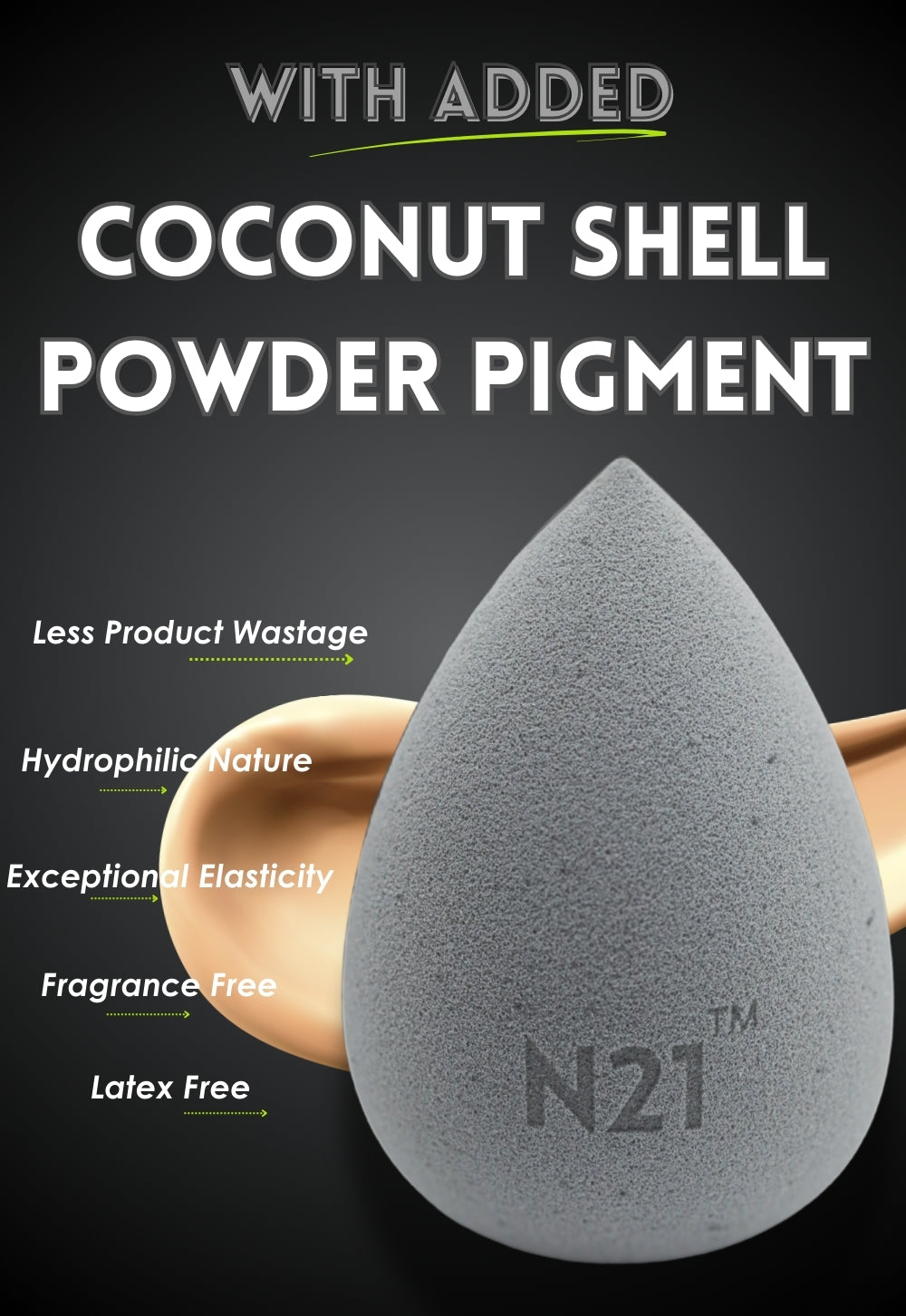 Cocotini Beauty Sponge – Premium Makeup Blender for Flawless Finish