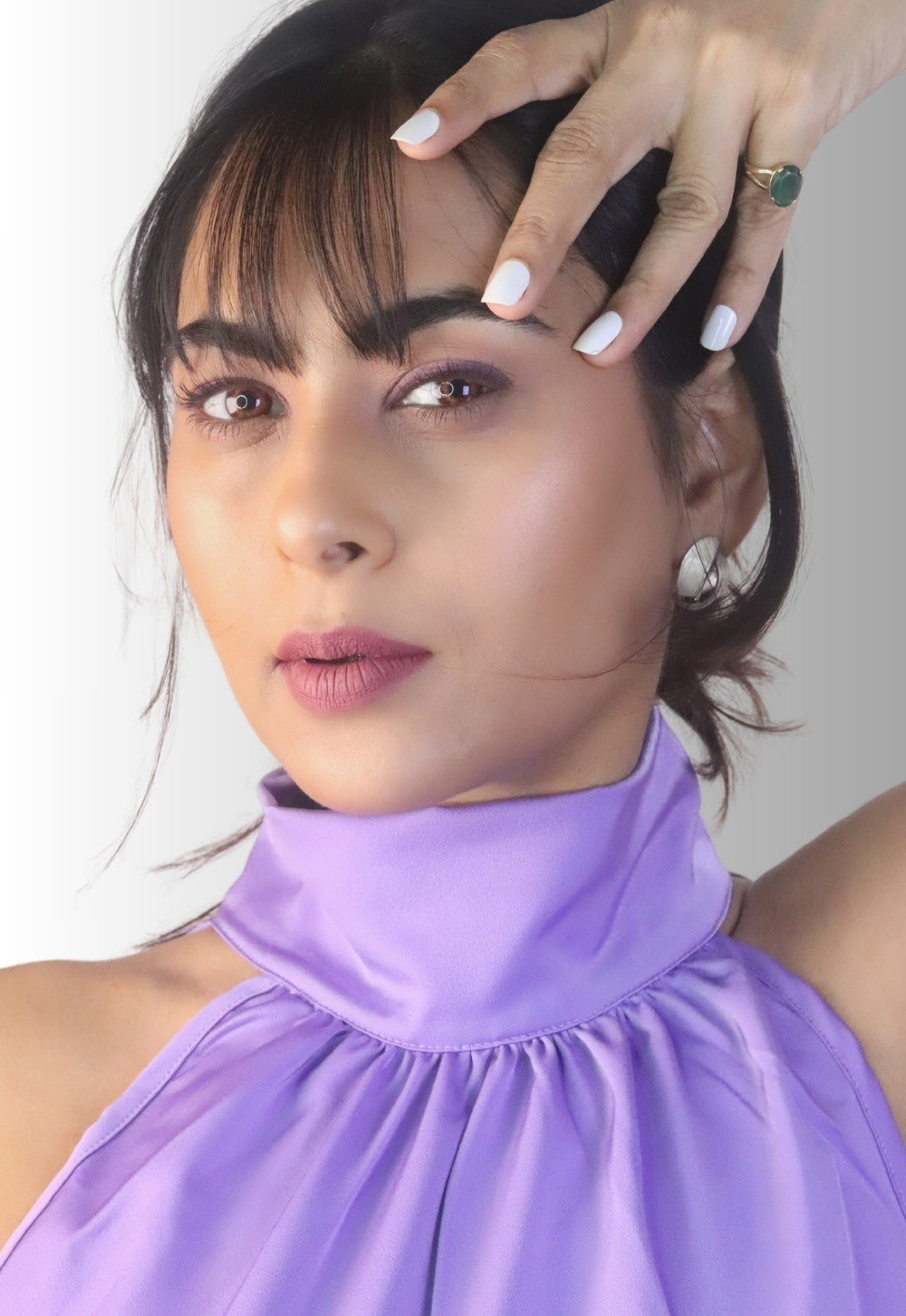 Frostie White (Neha’s Go-To) Press-On Nails | Classic White Squoval Nails