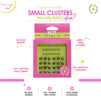 N21™ Lash Magic Duo No-Glue Top + Bottom Lash Clusters (6mm & 13mm), 36 Pieces