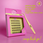 N21™ Lash Magic No-Glue Press-On Lashes (10–12mm Wispy)