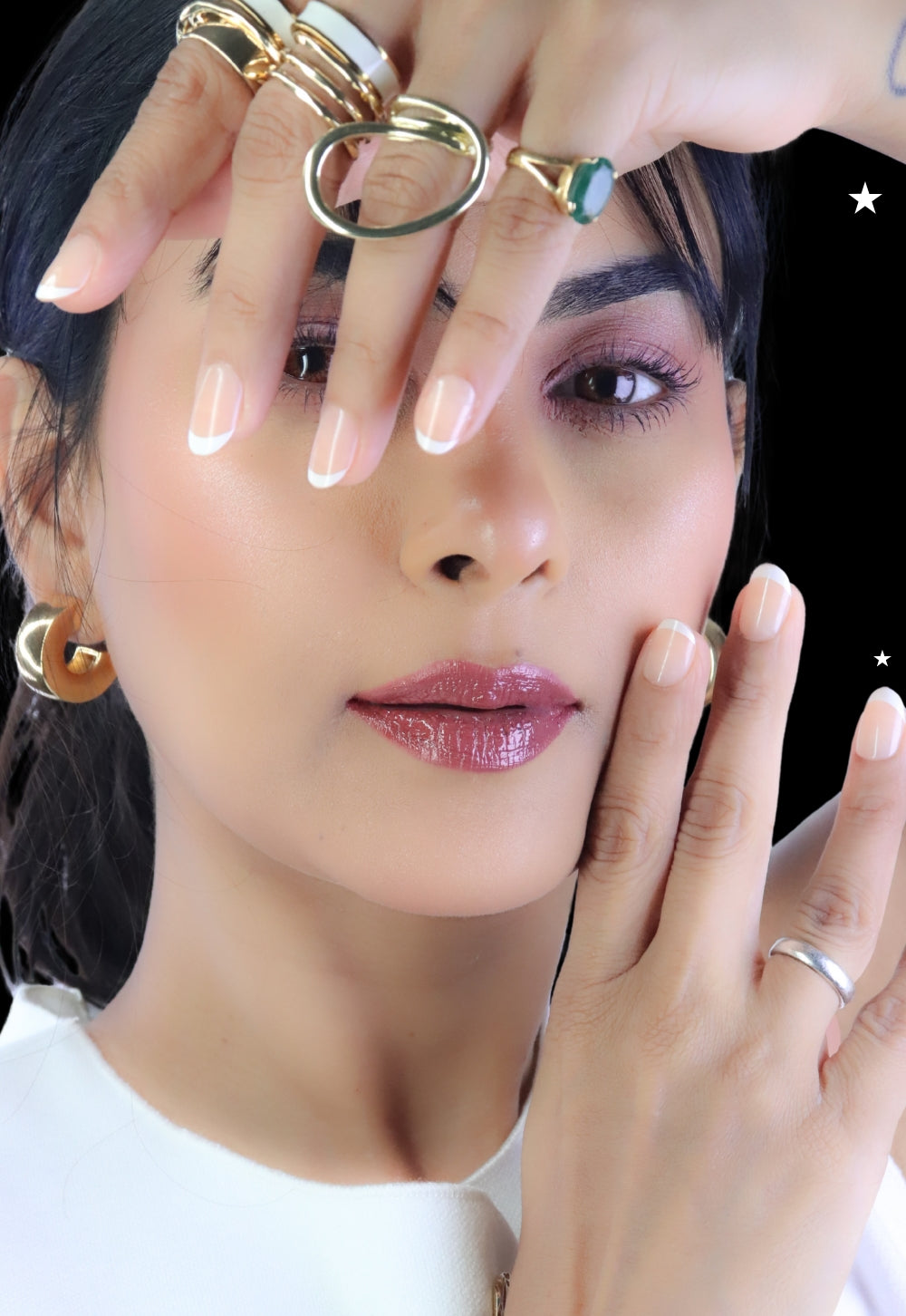 White French Press-On Nails – Classic White French Tip Nails