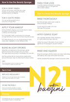 Baetini Beauty Sponge – Soft Makeup Blender for Flawless Foundation & Concealer