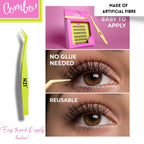 N21™ Lash Magic No-Glue Press-On Lashes (10–12mm Wispy), 36 Lash Cluster Pieces