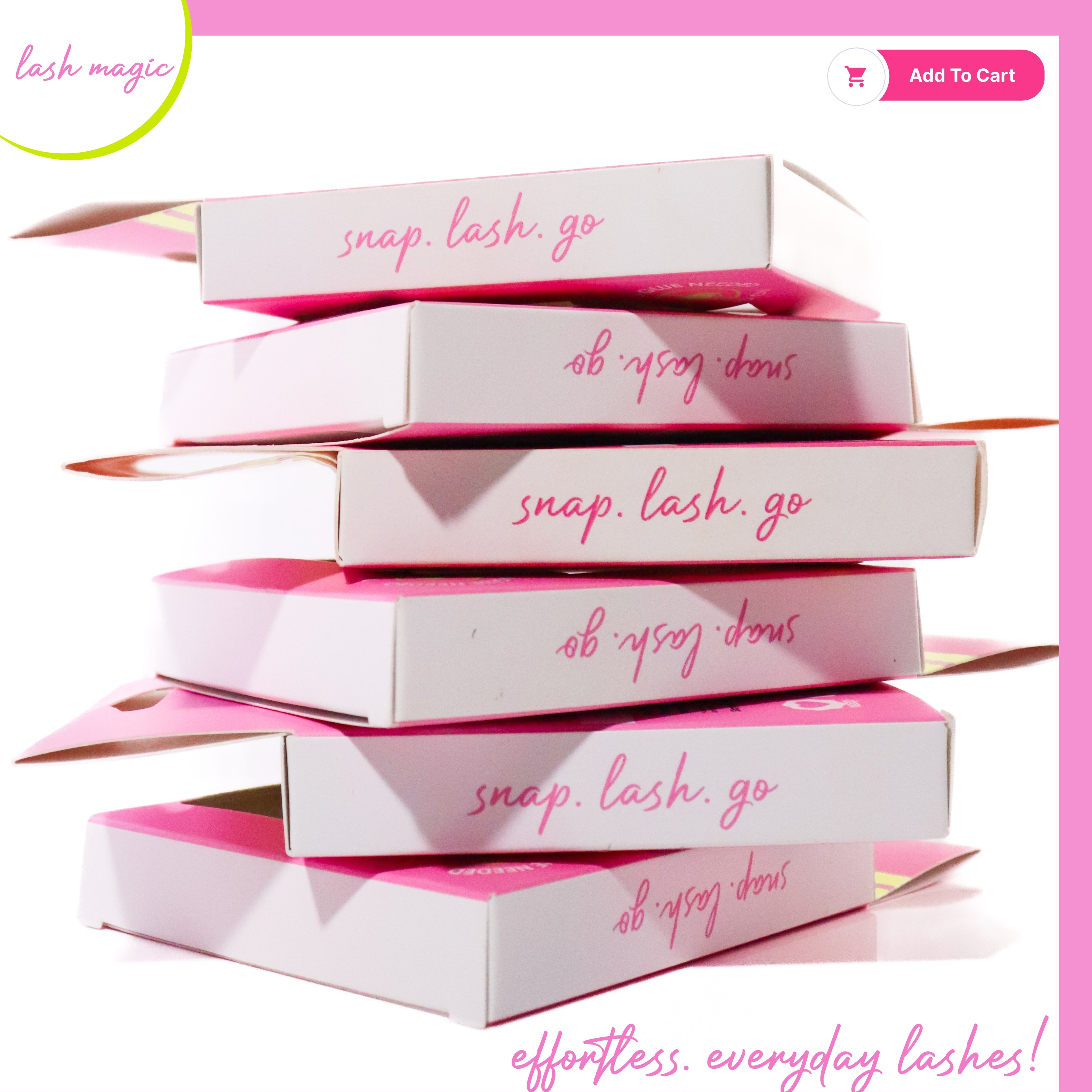 N21™ Lash Magic No-Glue Press-On Lashes (10–12mm Wispy), 36 Lash Cluster Pieces