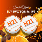 N21 Nail Polish Remover Wipes | Removes Polish in Seconds | Orange Scented + Jojoba | 50 Wipes