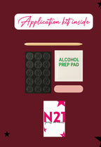 Cherry Checkmate Press-On Nails – Red & White Checkered Squoval Nails