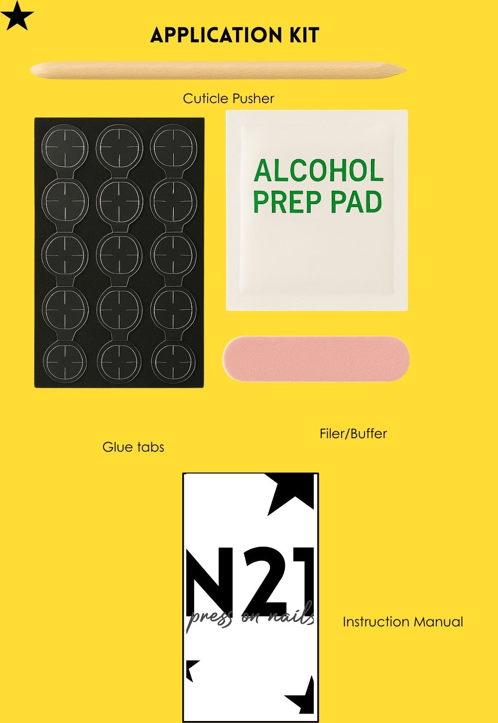 Lemon Zest Press-On Nails – Neon Yellow Squoval Press-On Nails