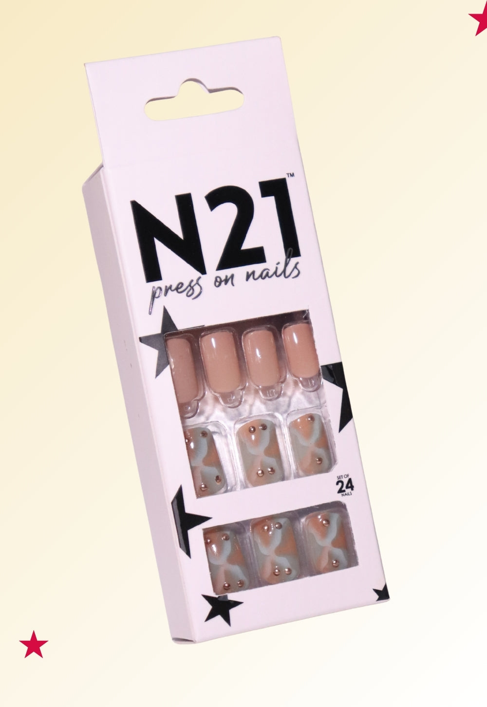 Everyday Nude Press-On Nails – Medium Squoval Nude Press On Nails