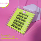 N21™ Lash Magic No-Glue Press-On Lashes (10–12mm Wispy)